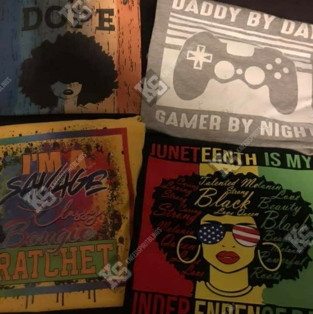 Daddy by Day Gamer by Night‎ Tee - Picture 2 of 2